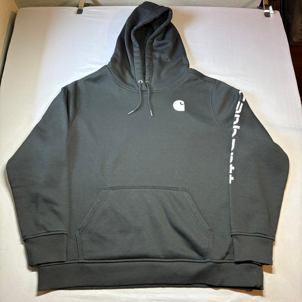 mens Carhartt black hoodie